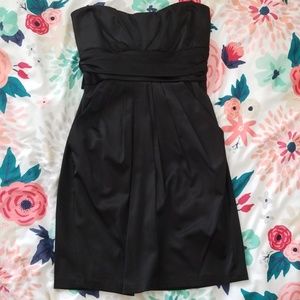 Black Strapless Dress